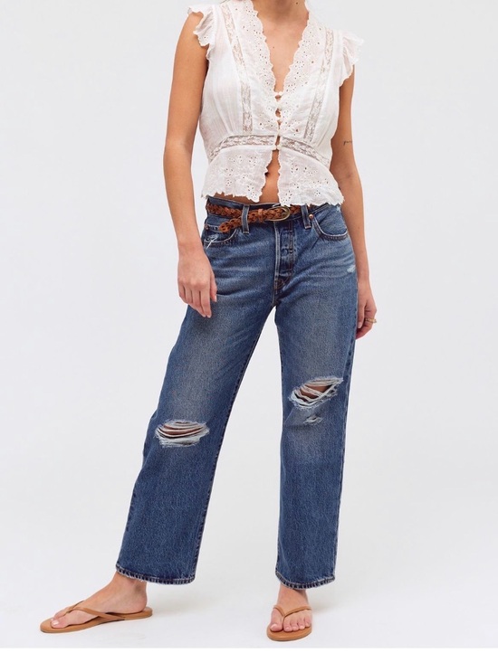 Levi's Denim - Levi’s 501 90s ankle jean in light blue